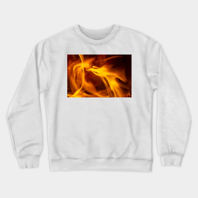 Flight Of The Firelight Crewneck Sweatshirt by becky-titus